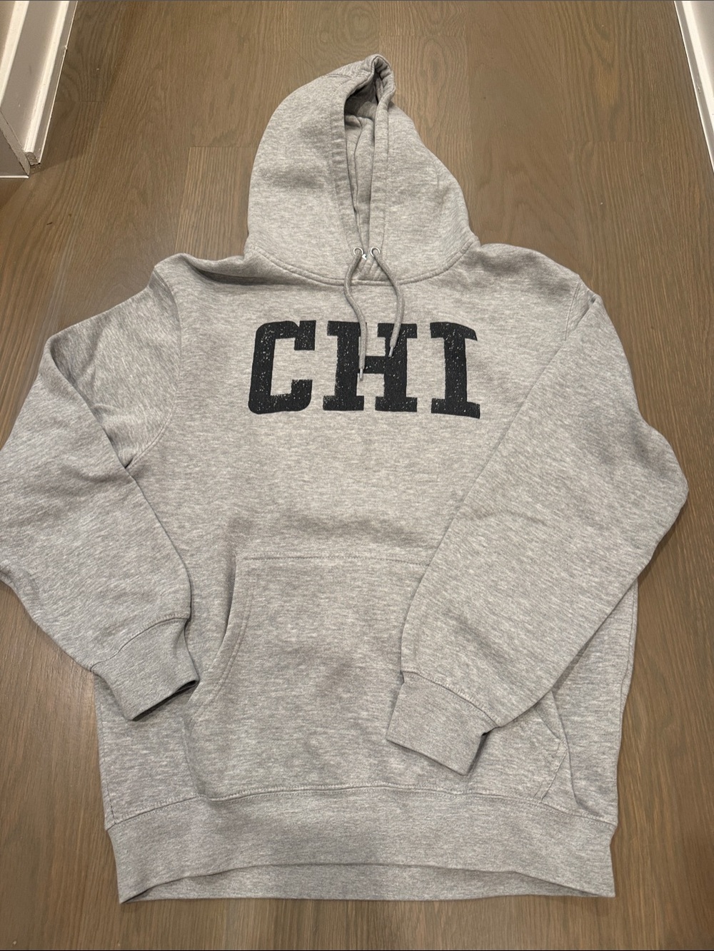 CHI Grey Pullover Hoodie for Men